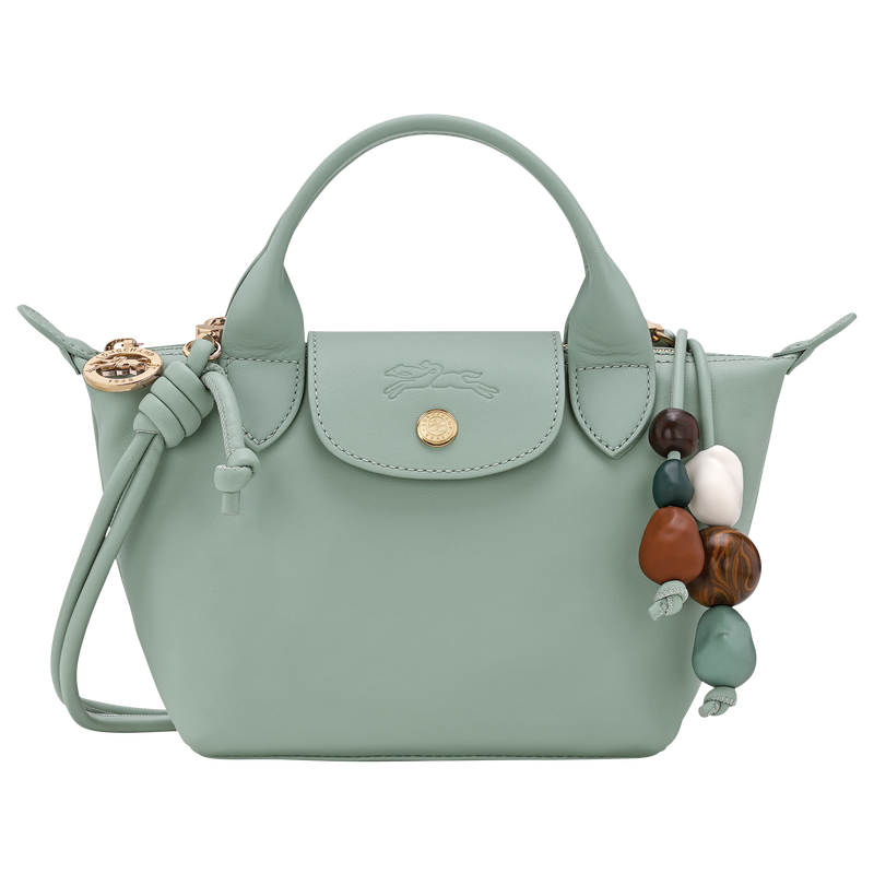 Le Pliage Xtra XS Handbag Celadon - Leather