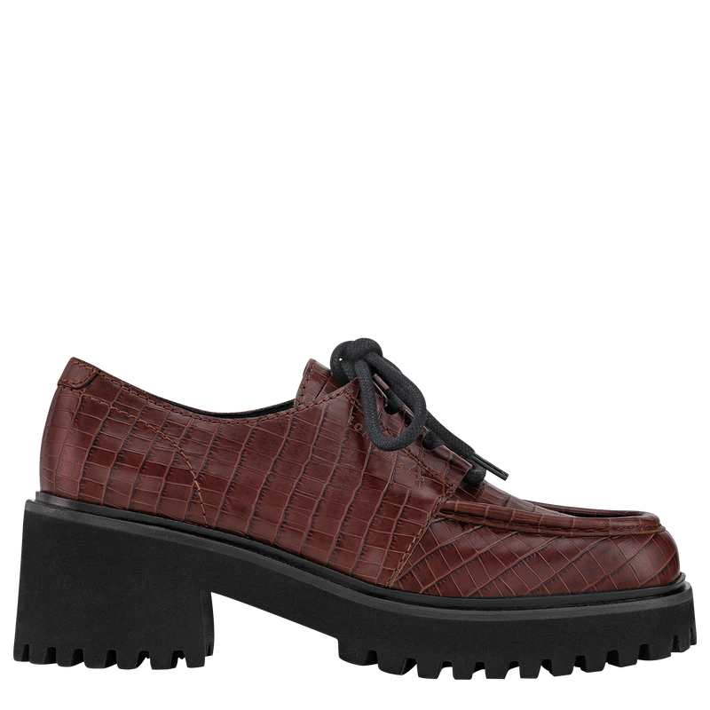 La Voyageuse Derby Pomegranate - Leather