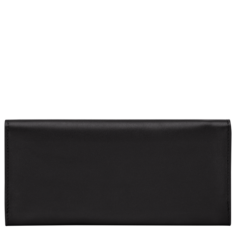 Le Roseau Long continental wallet Black - Leather
