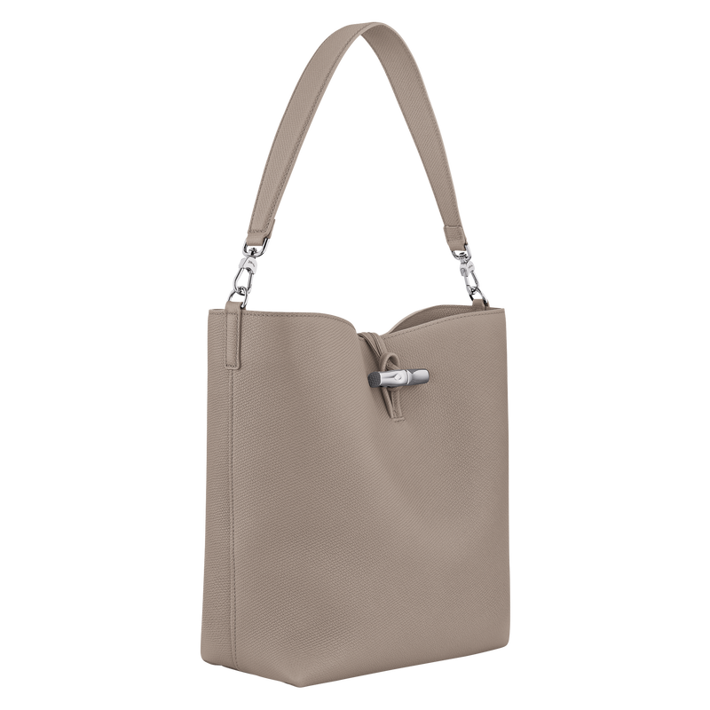 Le Roseau M Hobo bag Clay - Leather