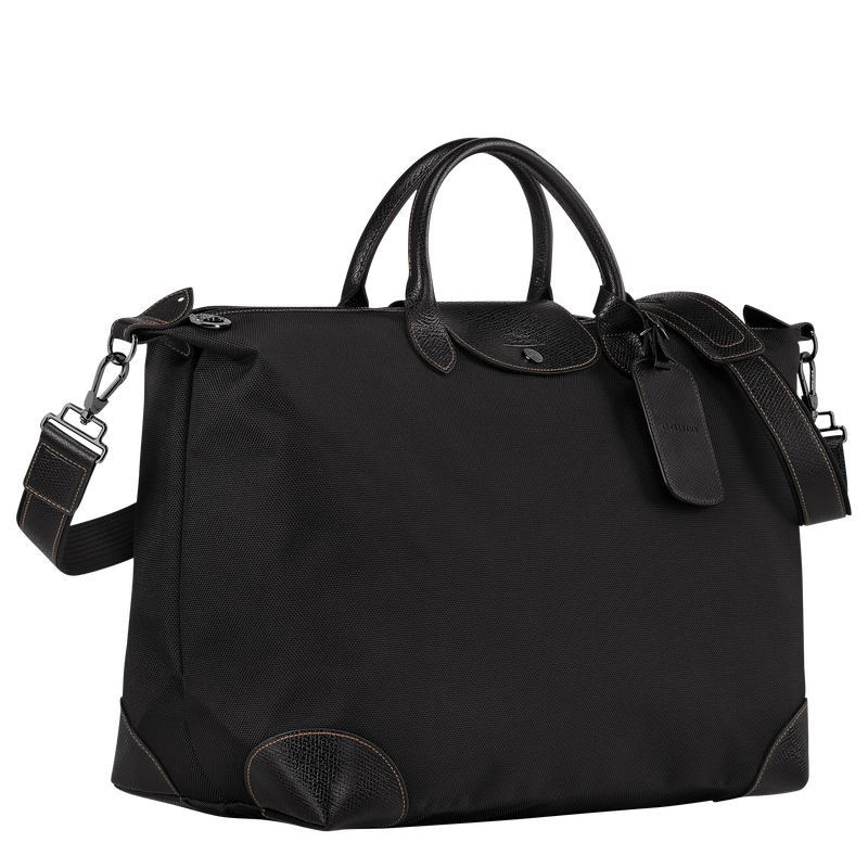 Boxford L Travel bag Black - Recycled canvas