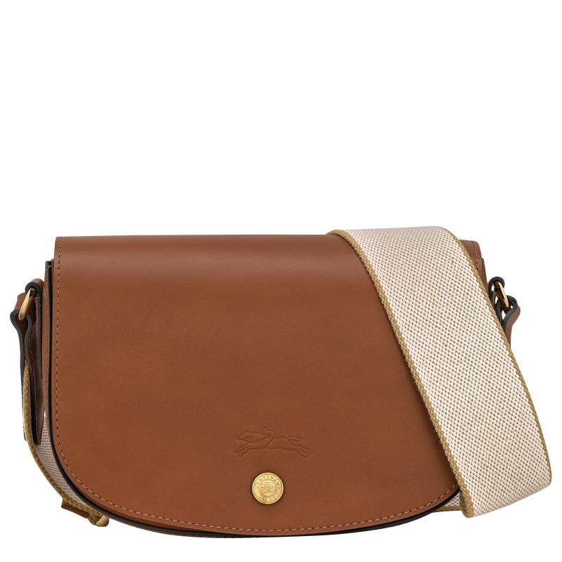 Épure S Crossbody bag Cognac - Leather
