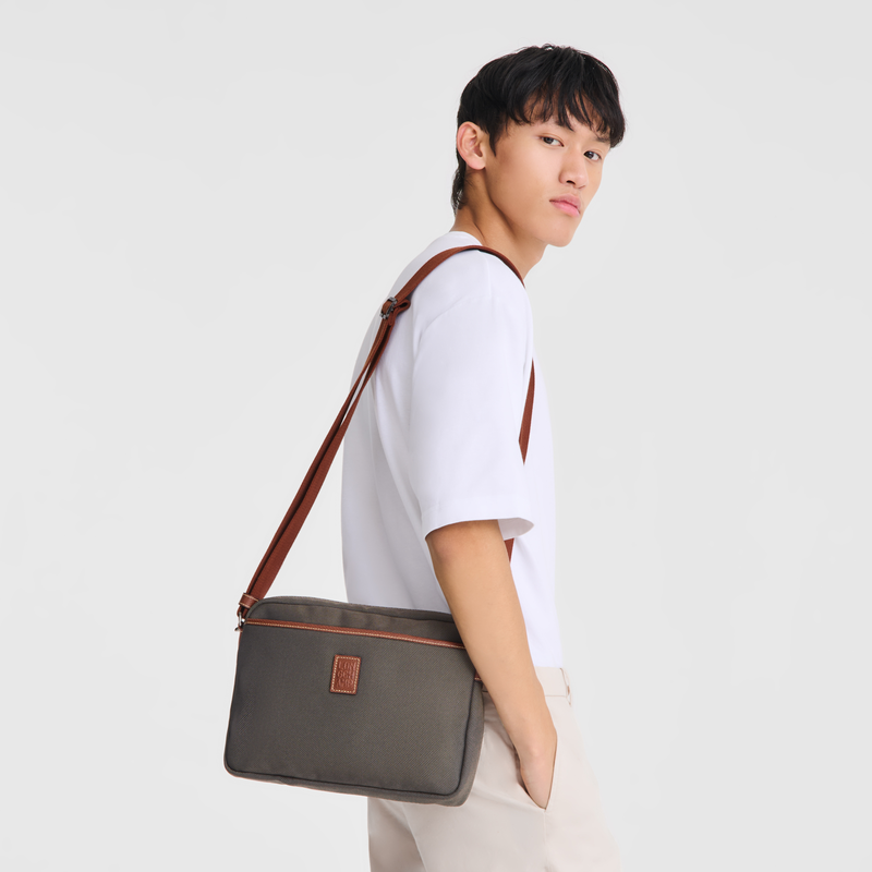 Boxford M Camera bag Brown - Recycled canvas