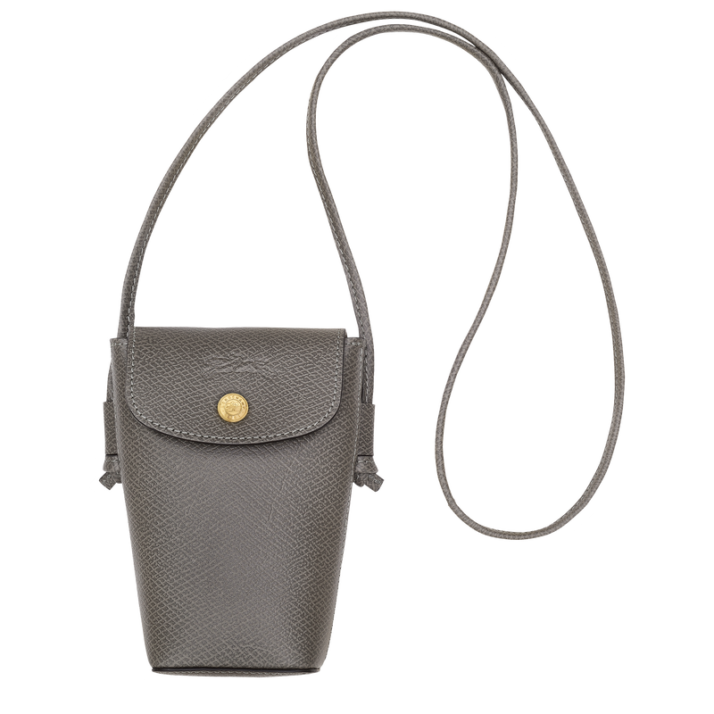 Épure Phone case with leather lace Turtledove - Leather