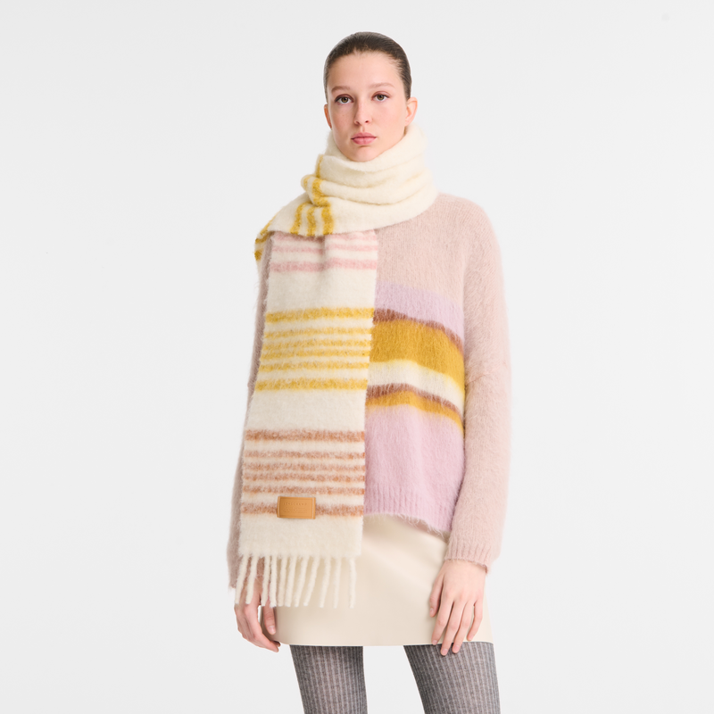 Twist Hivernal Scarf Nutmeg - Blended alpaga