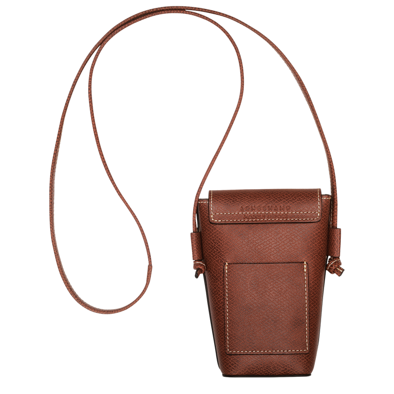 Épure Phone case with leather lace Brown - Leather