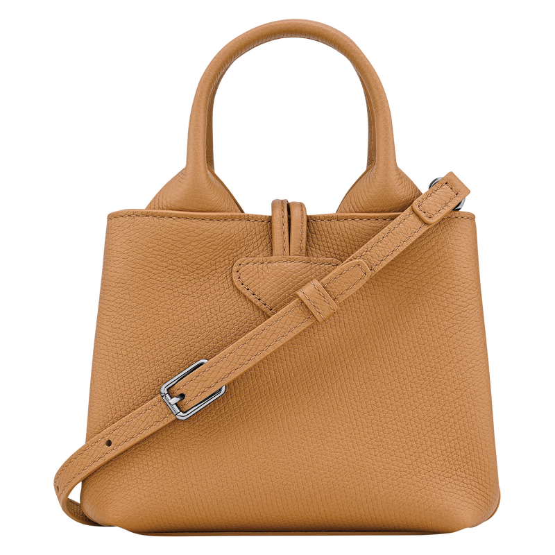Le Roseau XS Handbag Walnut - Leather