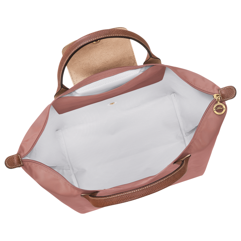 Le Pliage Original M Handbag Pink Tea - Recycled canvas