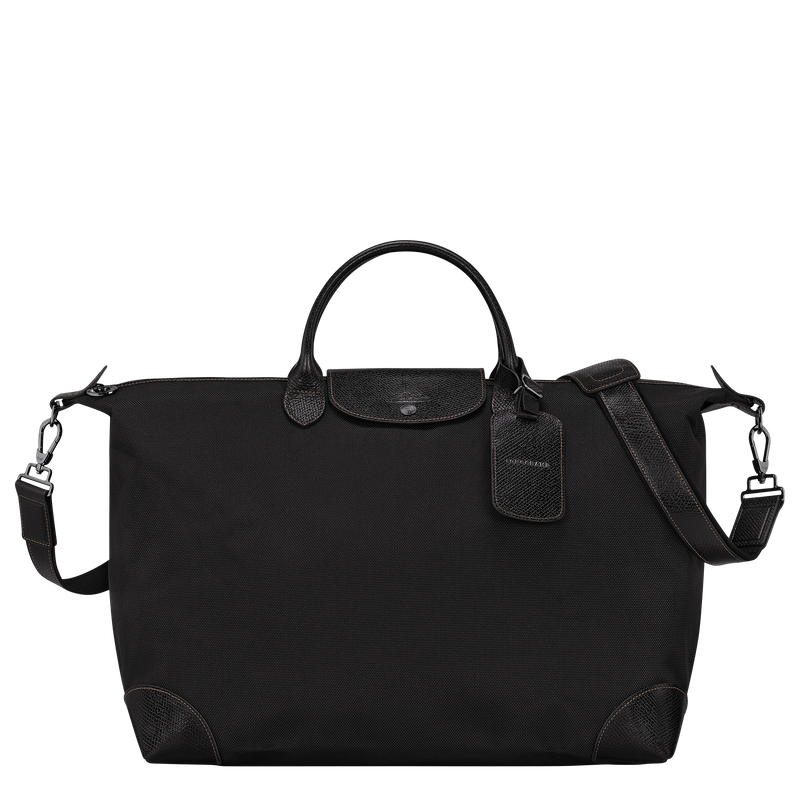 Boxford L Travel bag Black - Recycled canvas