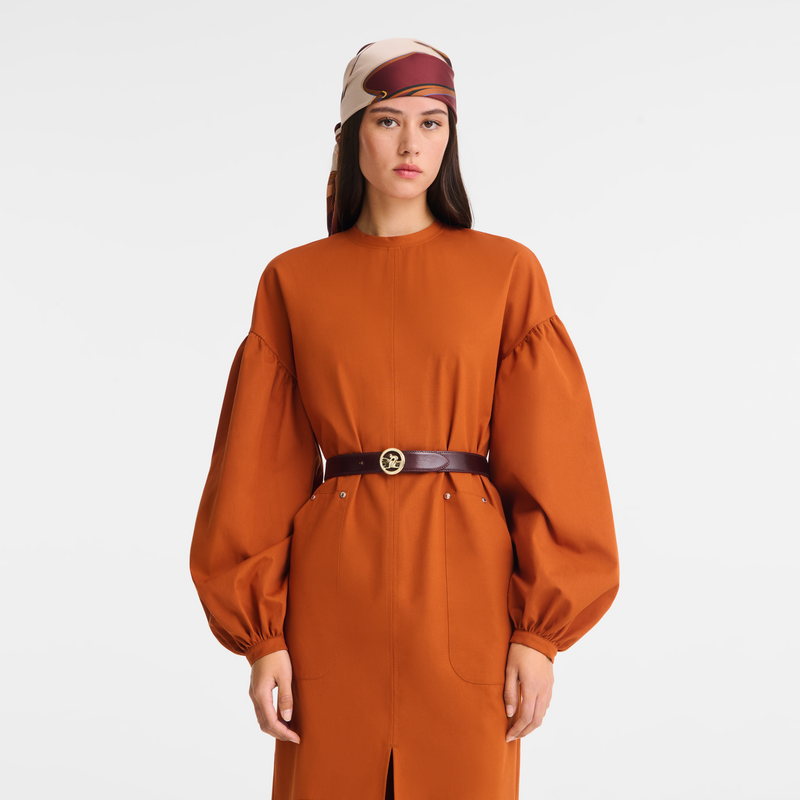 Archive Ladies' belt Burgundy - Leather