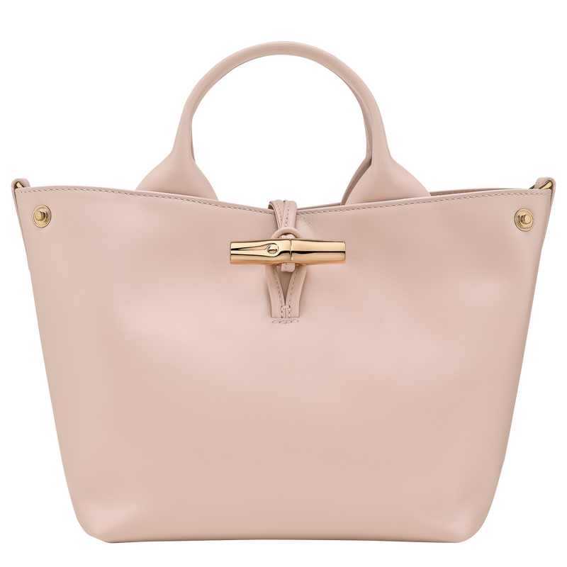 Le Roseau S Handbag Petal Pink - Leather