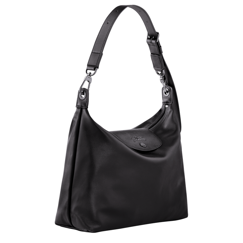 Le Pliage Xtra M Hobo bag Black - Leather