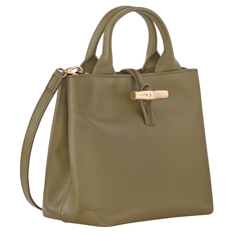 Le Roseau S Handbag Olive - Leather