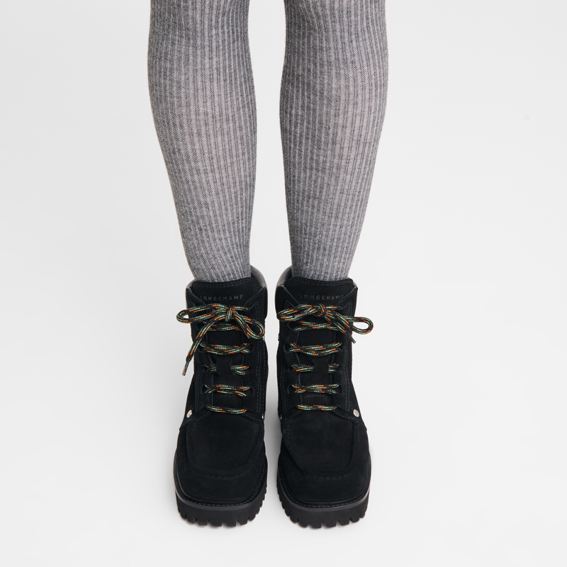 La Baroudeuse Boots Black - Leather