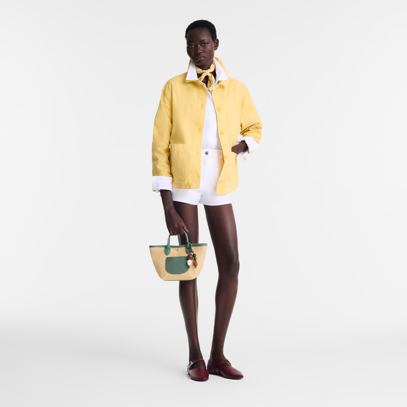 Le Pliage Collection XS Basket bag Oregano - Canvas