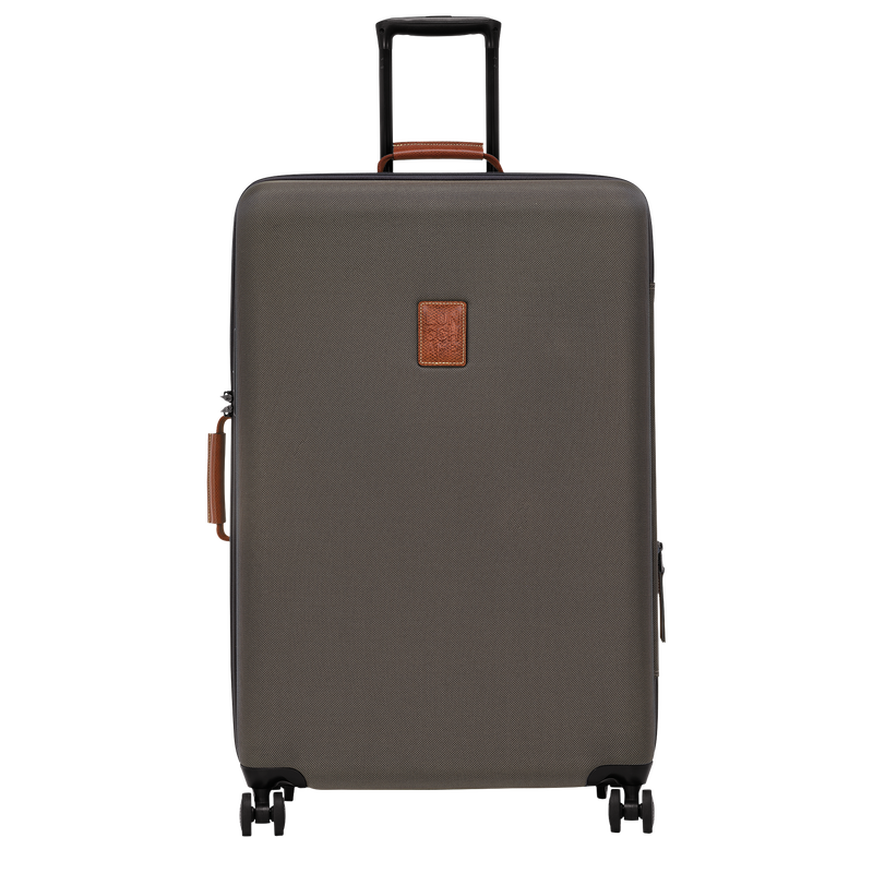 Boxford XL Suitcase Brown - Recycled canvas