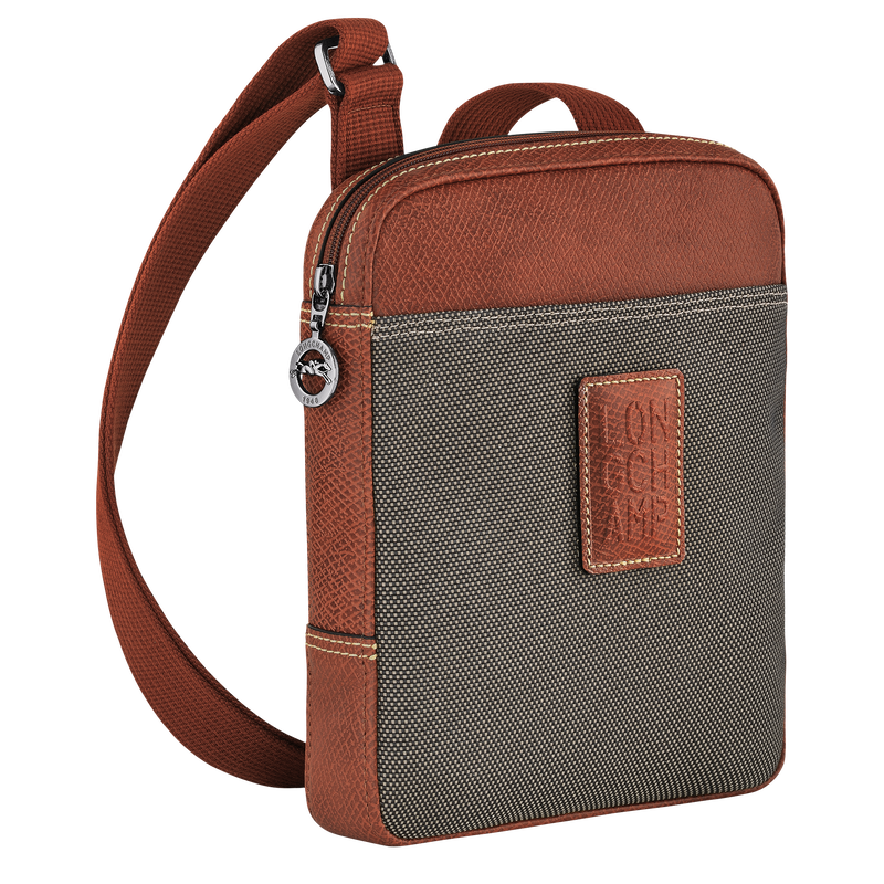 Boxford XS Crossbody bag Brown - Recycled canvas
