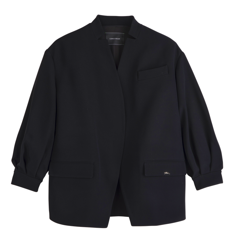 Jacket Black - Crepe