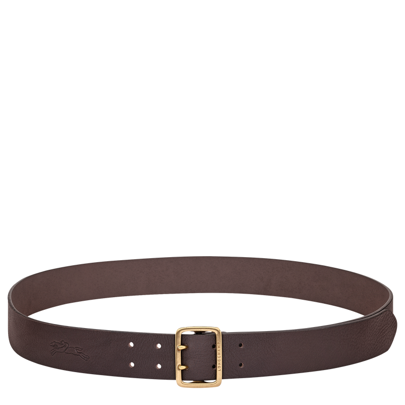 Végétal Men's belt Mocha - Leather