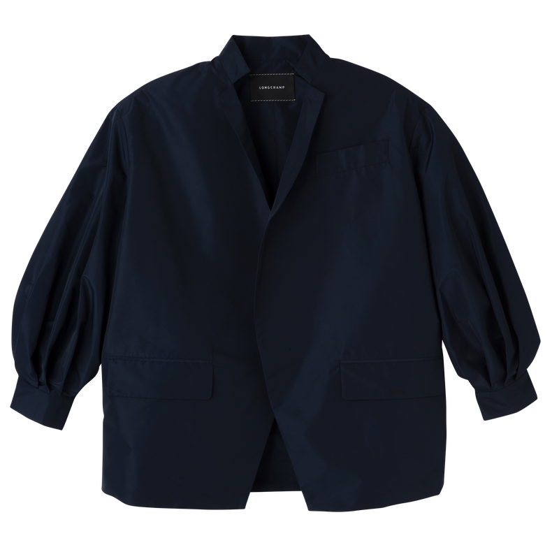 Kimono jacket Navy - Technical taffeta