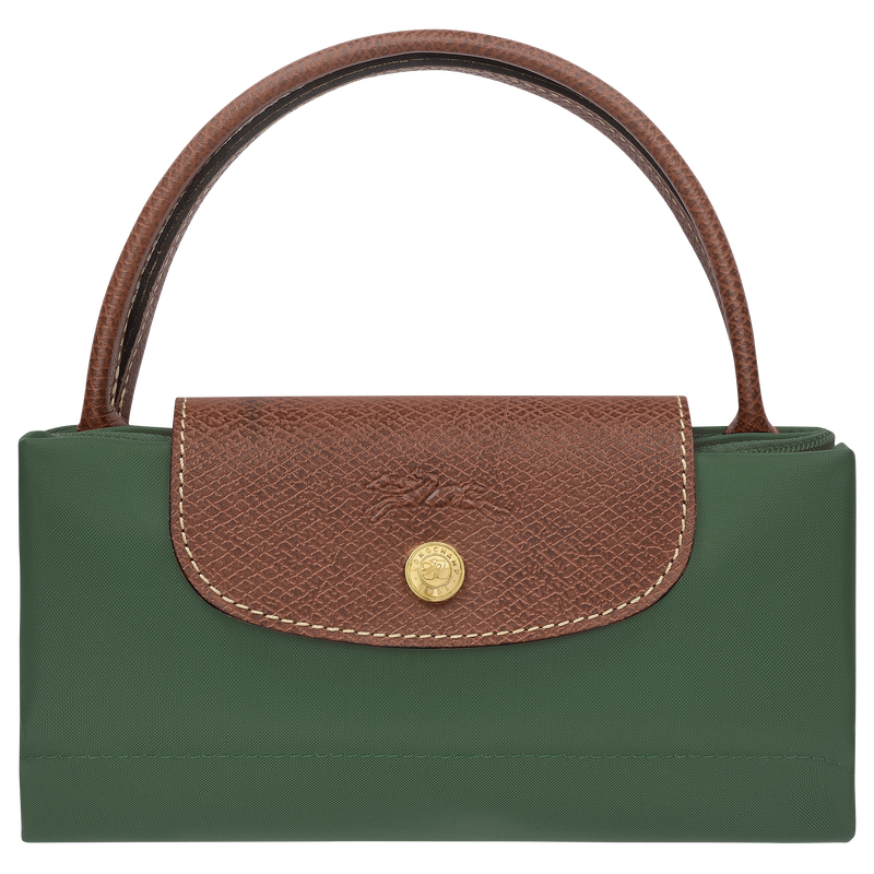 Le Pliage Original S Handbag British Green - Recycled canvas