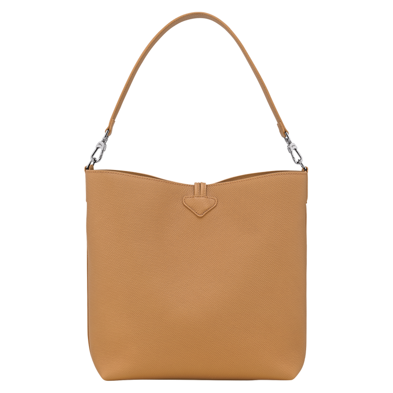 Le Roseau M Hobo bag Walnut - Leather