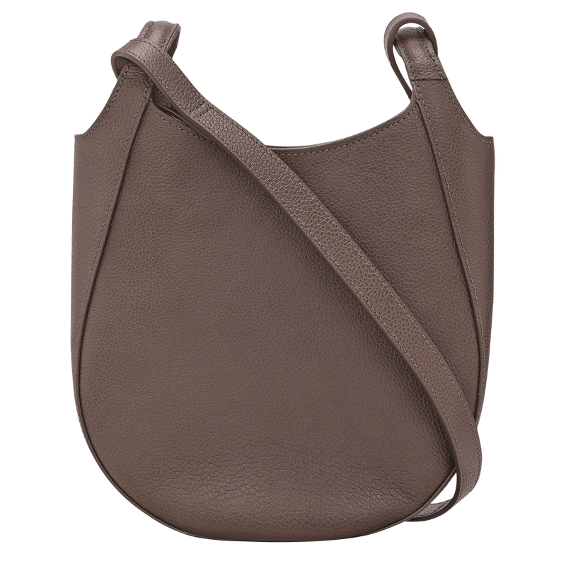 Le Foulonné S Crossbody bag Taupe - Leather