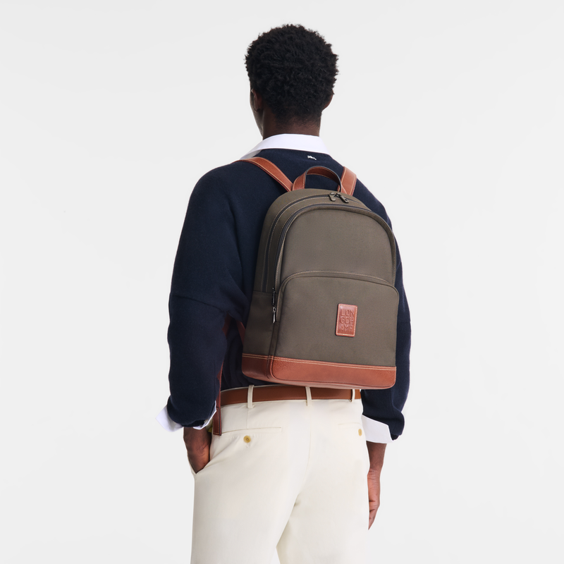 Boxford Backpack Brown - Recycled canvas