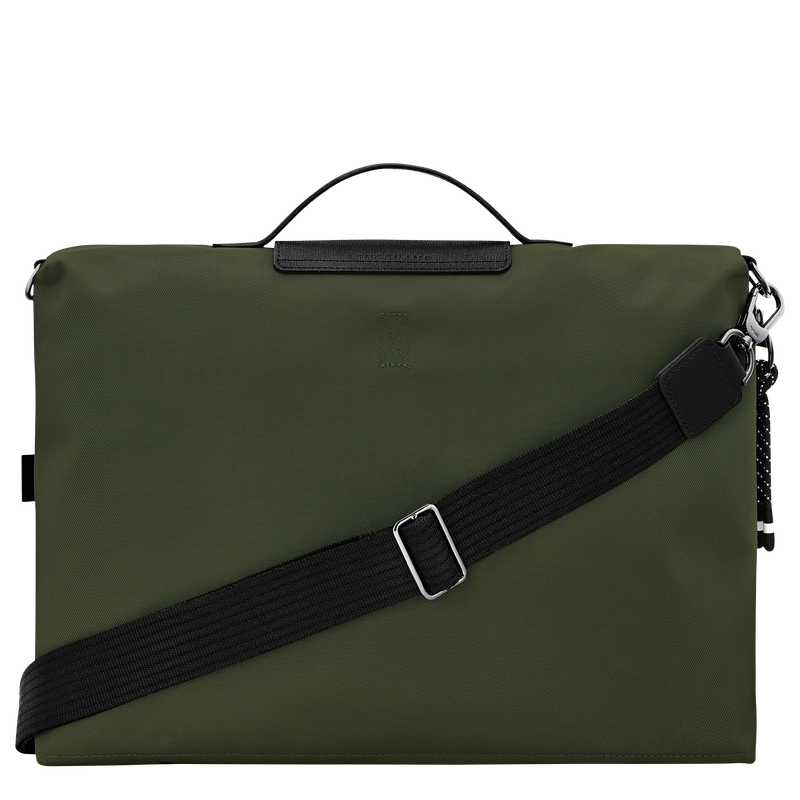 Le Pliage Collection Briefcase Khaki - Canvas