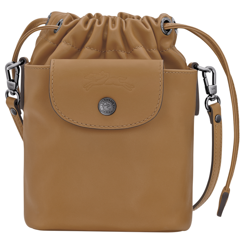 Le Pliage Xtra XS Bucket bag Tobacco - Leather