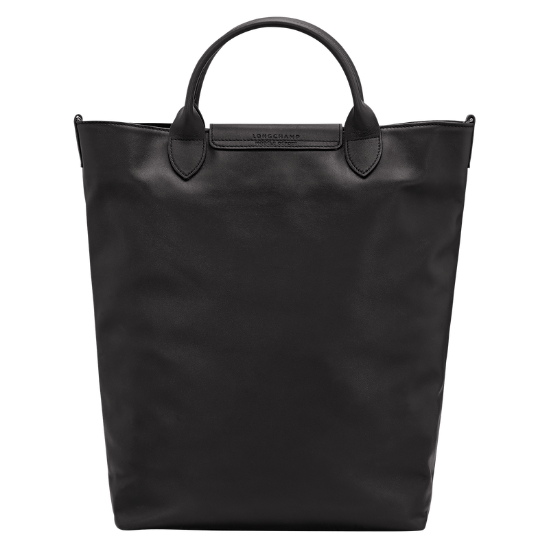 Le Pliage Xtra M Tote bag Black - Leather