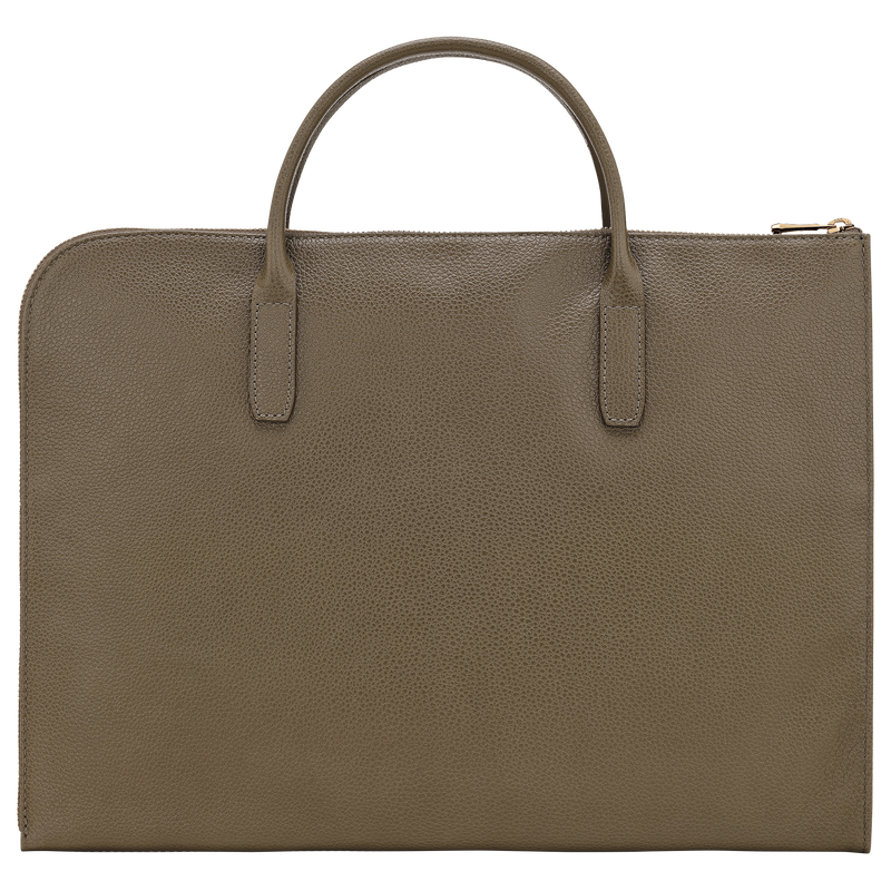 Le Foulonné S Briefcase Caper - Leather
