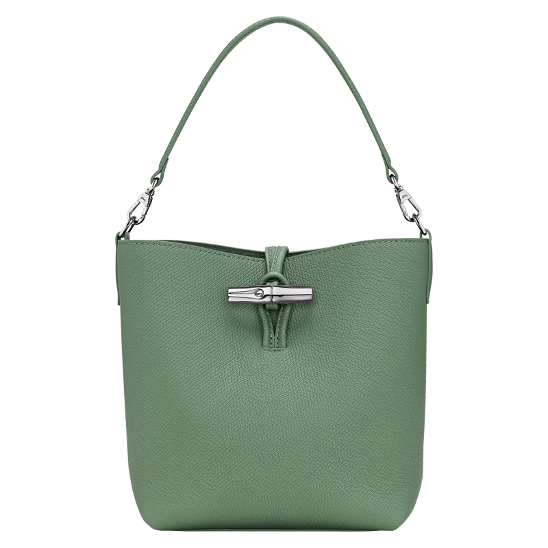Le Roseau XS Bucket bag Oregano - Leather