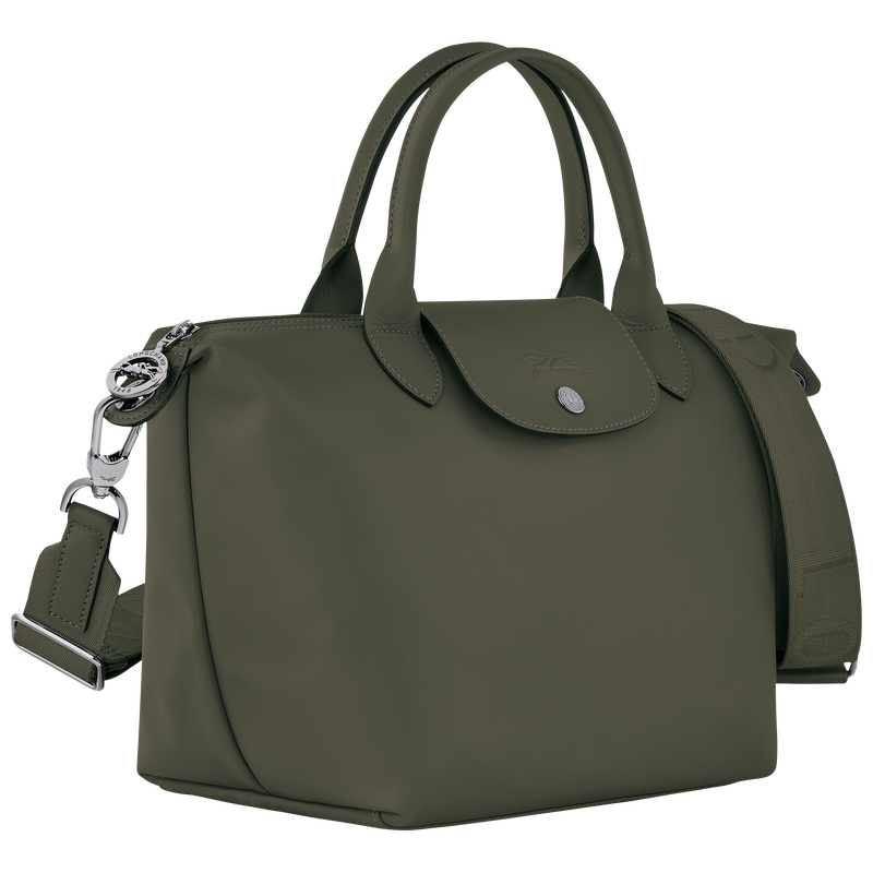 Le Pliage Xtra S Handbag Fir - Leather
