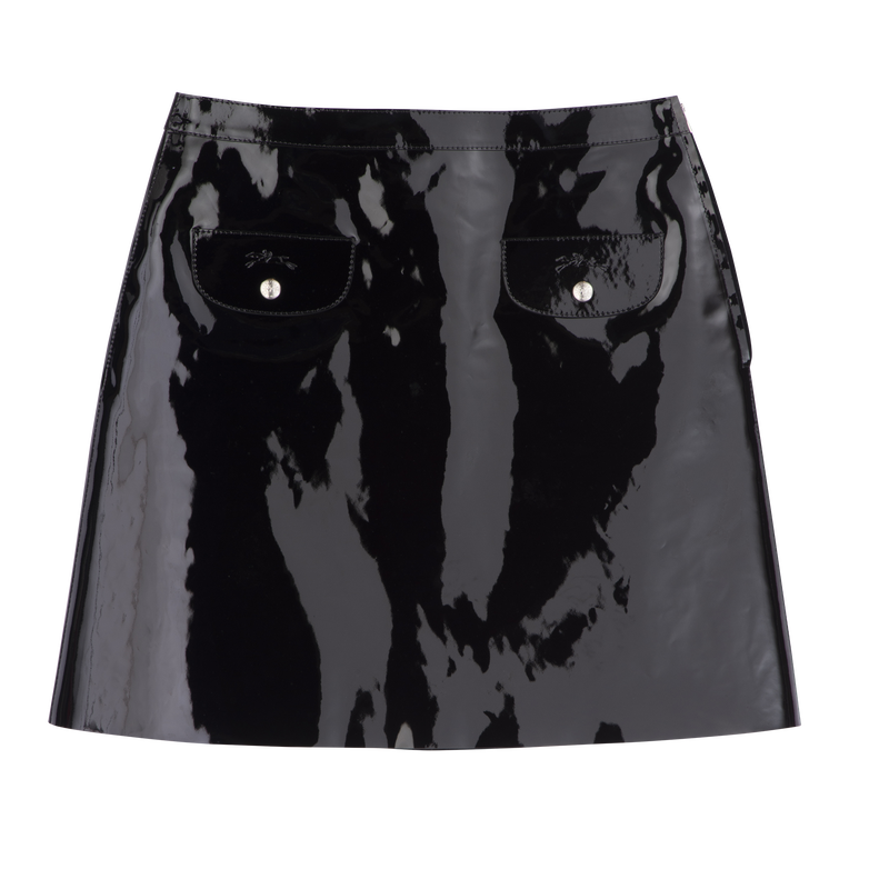 Skirt Black - Leather