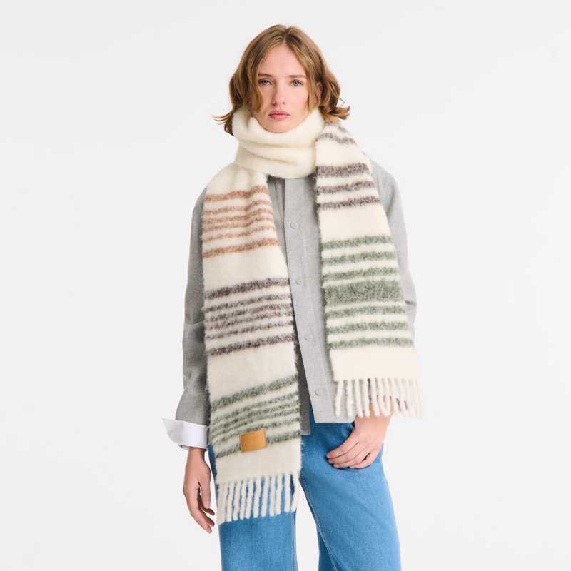 Twist Hivernal Scarf Mocha - Blended alpaga