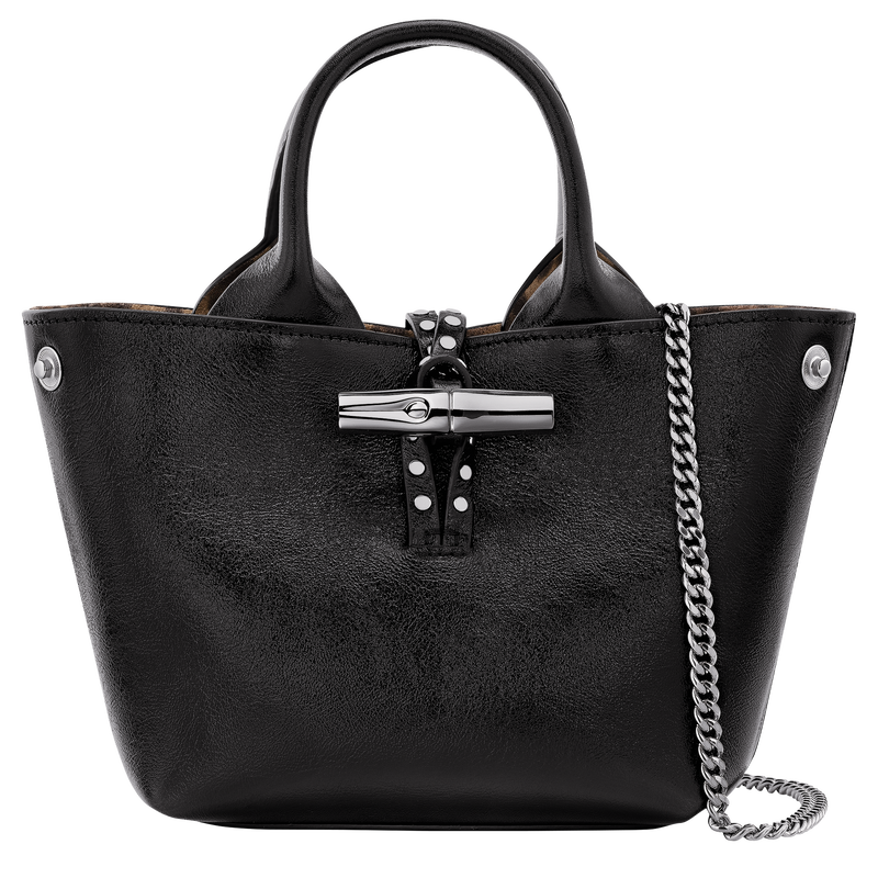 Le Roseau XS Handbag Black - Leather