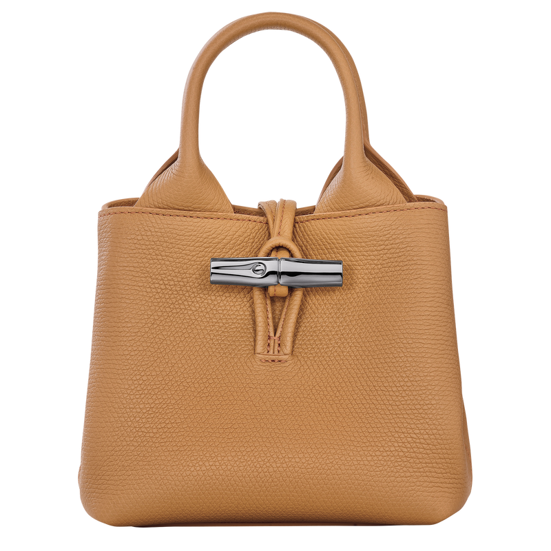 Le Roseau XS Handbag Walnut - Leather