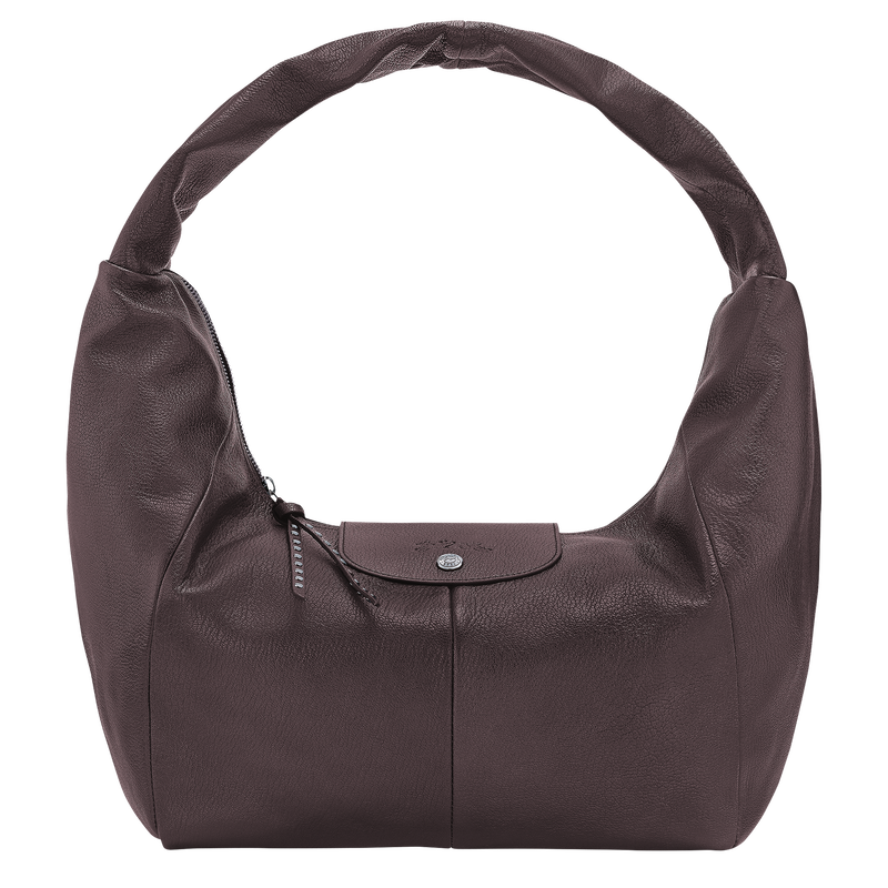 Le Pliage Xtra L Hobo bag Mocha - Leather