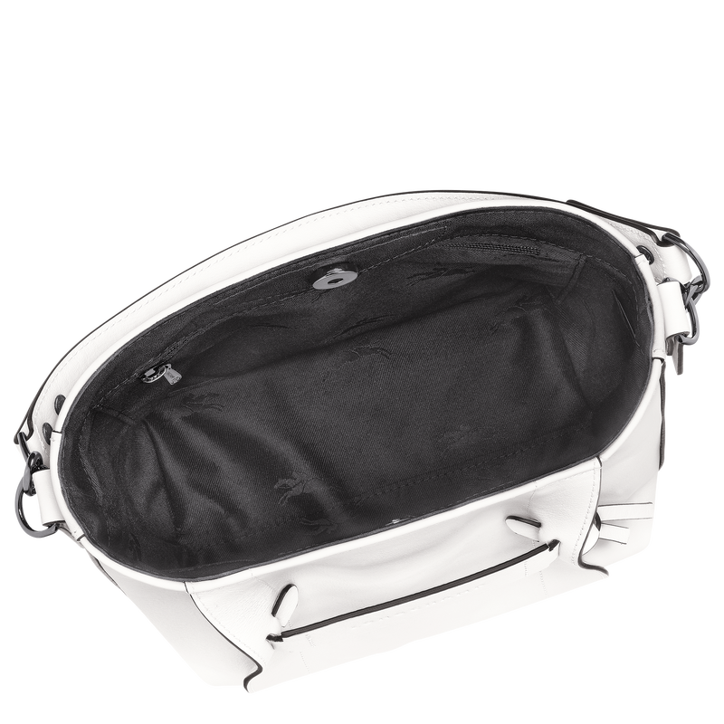 Longchamp 3D S Crossbody bag White - Leather