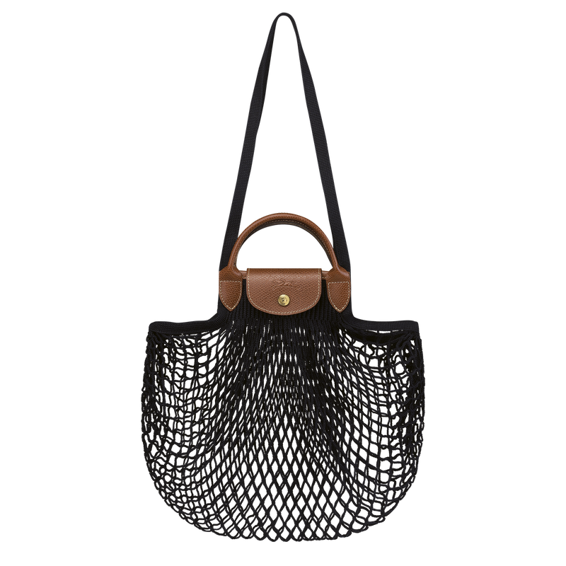 Le Pliage Filet L Mesh bag Black - Canvas