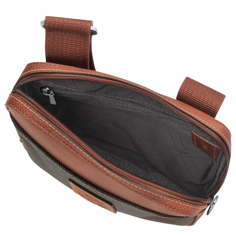 Boxford XS Crossbody bag Brown - Recycled canvas