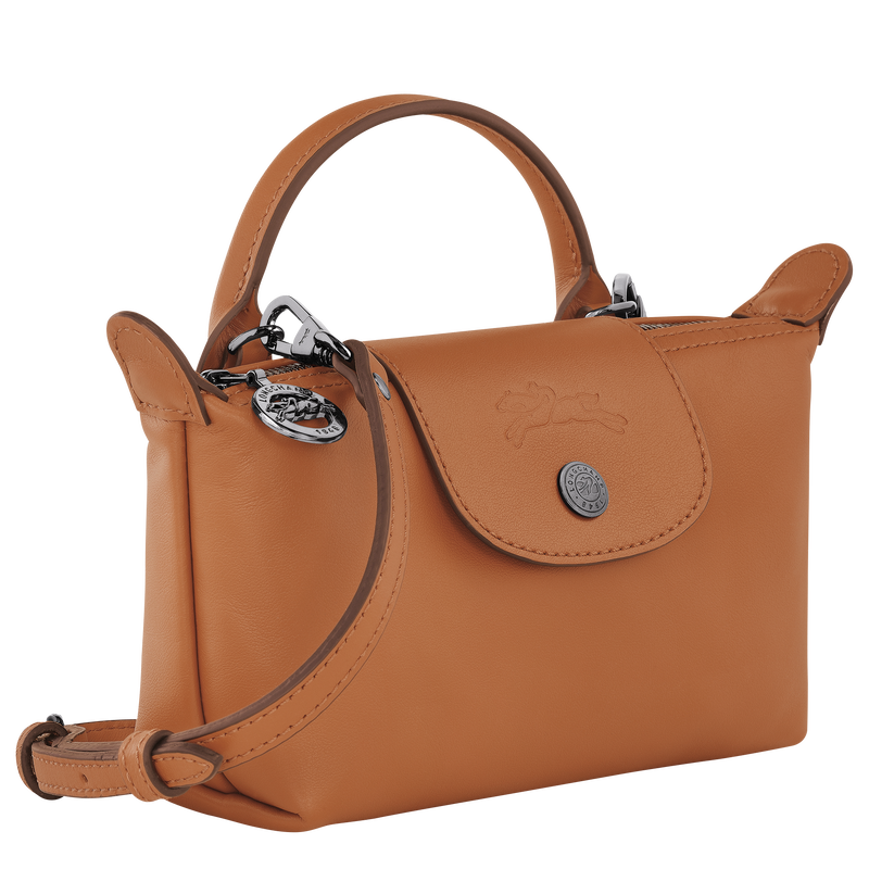 Le Pliage Xtra XS Pouch Cashew - Leather