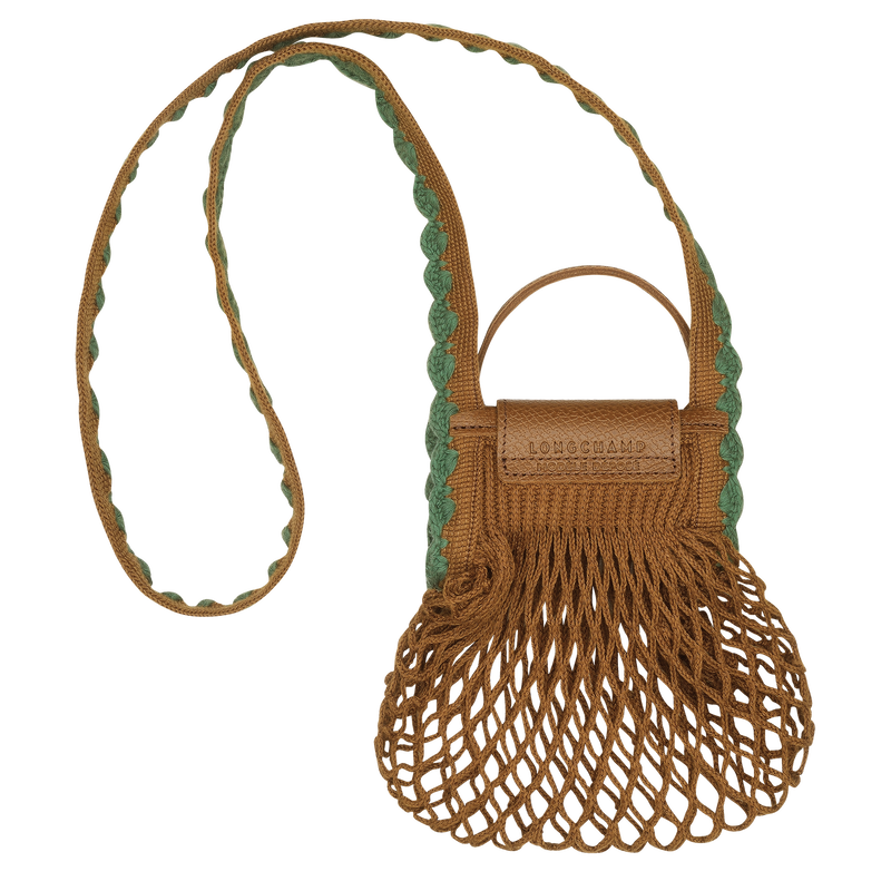 Le Pliage Collection XS Mesh bag Tobacco - Canvas