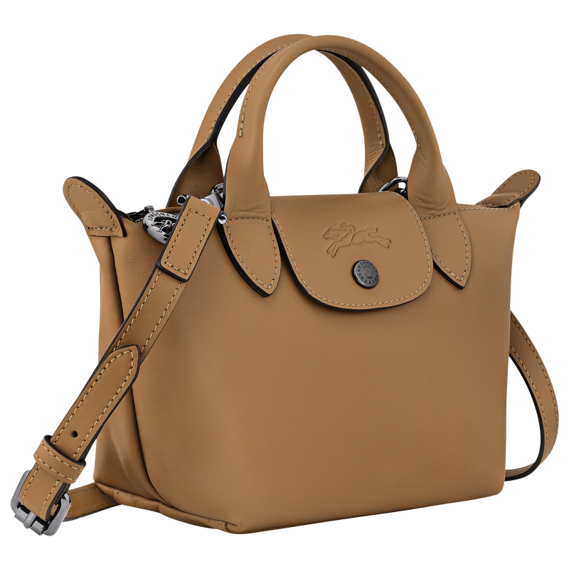 Le Pliage Xtra XS Handbag Tobacco - Leather
