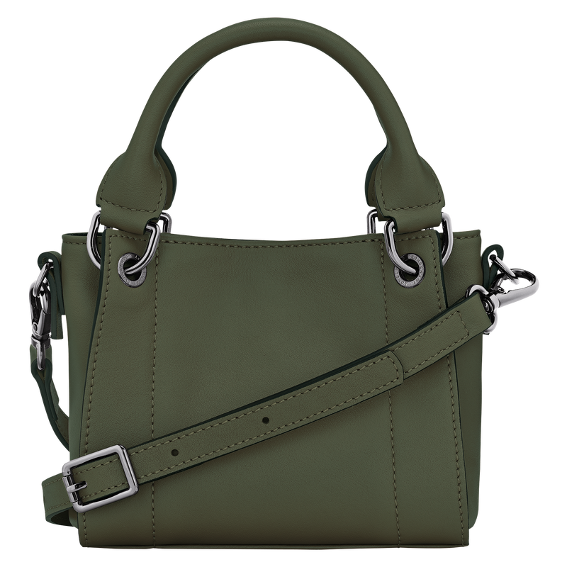 Longchamp 3D XS Handbag Khaki - Leather