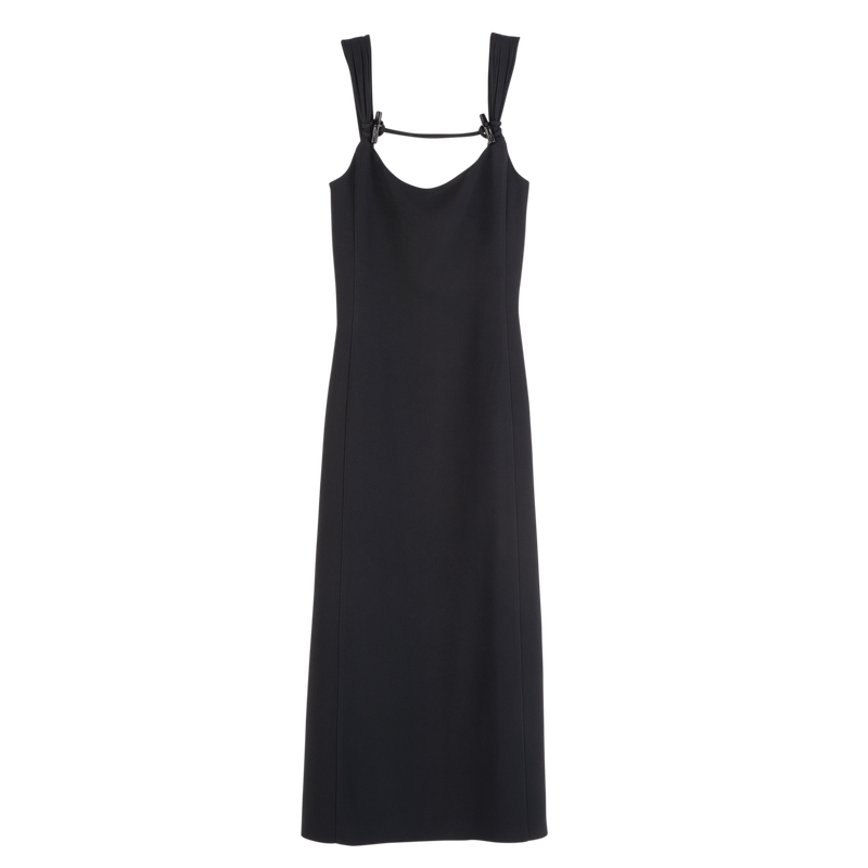 Long dress Black - Crepe