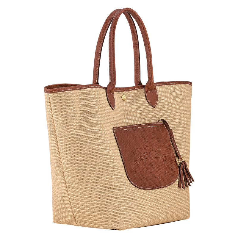 Le Pliage Collection L Basket bag Brown - Canvas