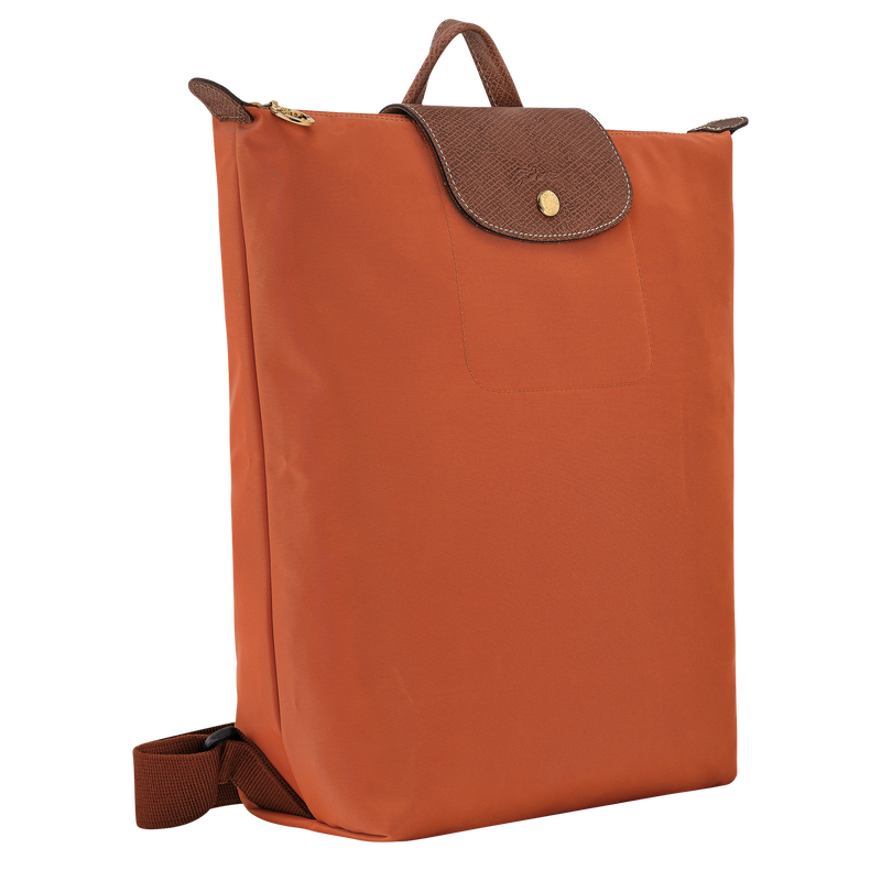 Le Pliage Original M Backpack Brick - Canvas