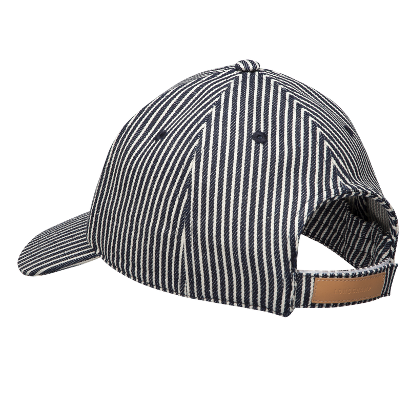 Cap Navy - Jacquard stripes